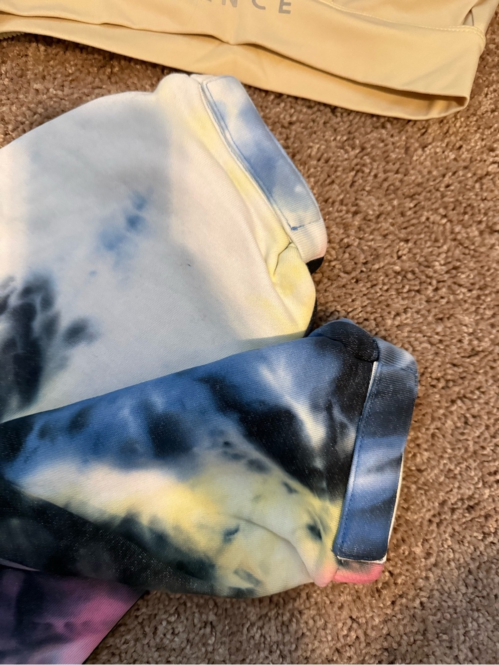 VITALITY/BALANCE- Tie-Dye Drawstring Joggers + Pastel Tank Tops Bundle - Picture 7 of 7